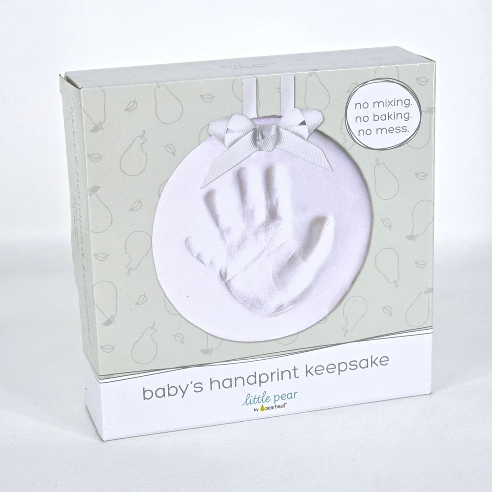 Little Pear by Pearhead Baby's Handprint Keepsake Kit No Mix No Mess New in Box